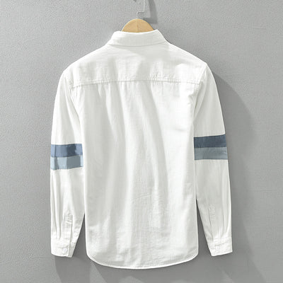 Camisa Suelta Artística Versátil para Hombre - Image 2