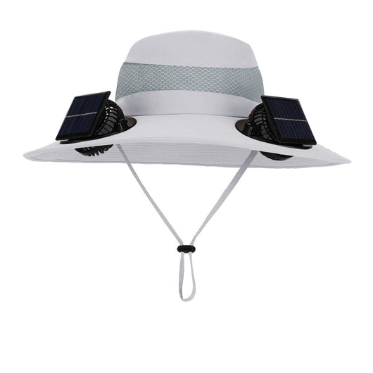 Gorro Ventilado con Doble Ventilador Solar para Hombre - Outdoor y Montaña - Image 5