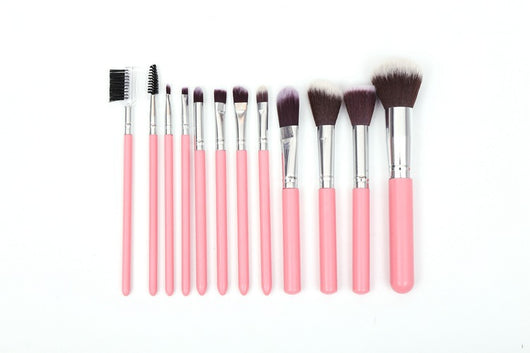 Set de 12 Brochas de Maquillaje Profesional con Estuche - Image 12