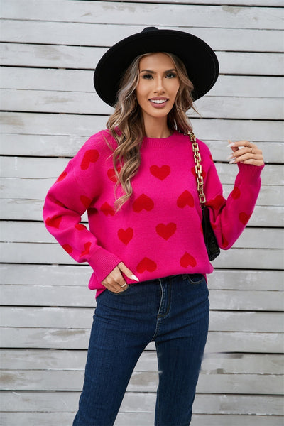 Suéter Corazón para Mujer Talla Grande - Perfecto para San Valentín - Image 11