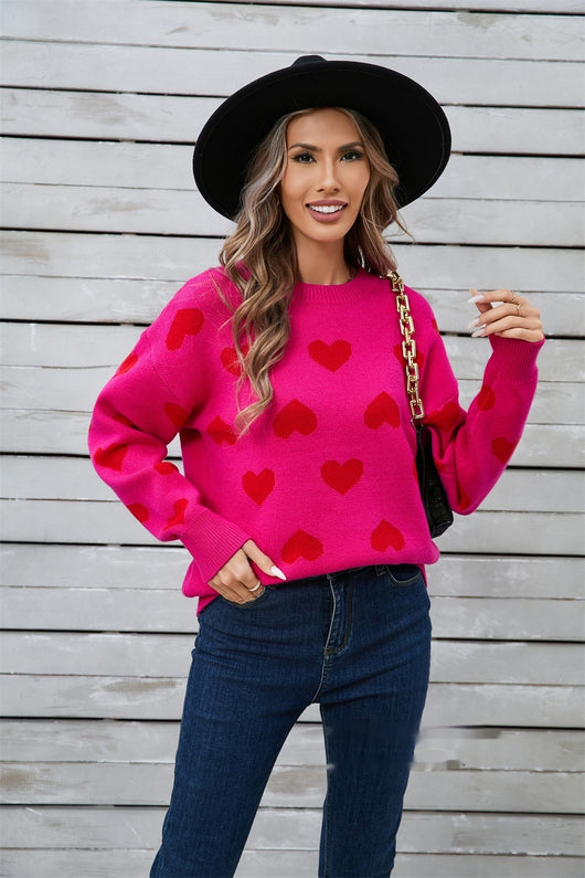 Suéter Corazón para Mujer Talla Grande - Perfecto para San Valentín - Image 11
