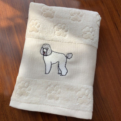 Toalla Absorbente para Mascotas con Bordado de Perro - Image 6