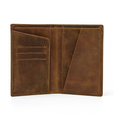 Cartera de Cuero Mad Horse - Protector de Pasaporte Premium - Image 14