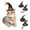 Gorro de Gato Halloween Calabaza con Cara Sonriente