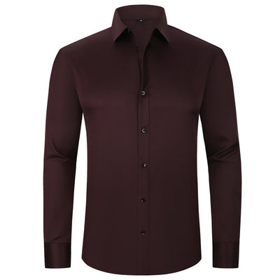 Camisa Ejecutiva Elástica Sin Planchado Antiarrugas Hombre - Image 38