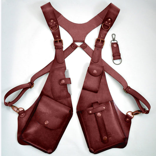 Billetera Steampunk Medieval de Cuero para Cinturón - Image 6