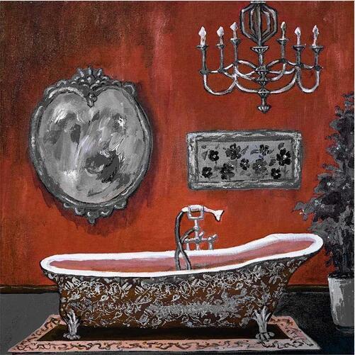 Cuadro Decorativo Baño Estilo Retro Moderno - Póster Mural - Image 15