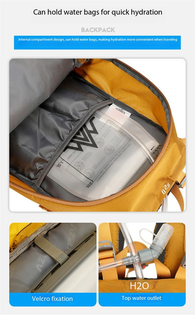 Mochila de Trekking AZELA 30L - Backpack Resistente para Senderismo y Camping - Image 16