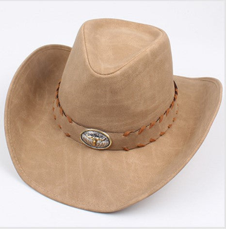 Sombrero Vaquero Western de Primavera Verano Verde con Ala Grande - Image 15