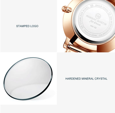 Reloj de Cuarzo para Mujer con Caja de Acero Inoxidable y Esfera de Diamantes - Image 16