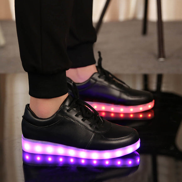 Zapatillas Luminosas USB con Carga - Casual y Moderna
