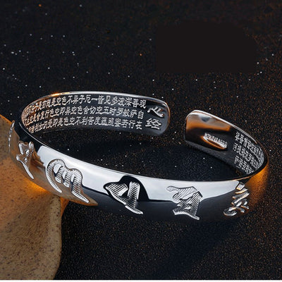 Pulsera Sutra del Corazón de Seis Caracteres - Image 13