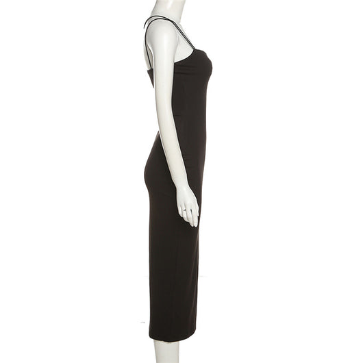 Vestido Ajustado con Tirante Único y Espalda Descubierta - Image 12