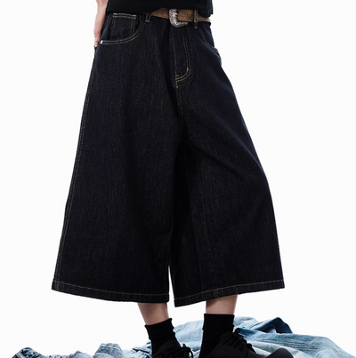 Jeans Cropped Azul en Lyocell - Corte Moderno y Sostenible - Image 5