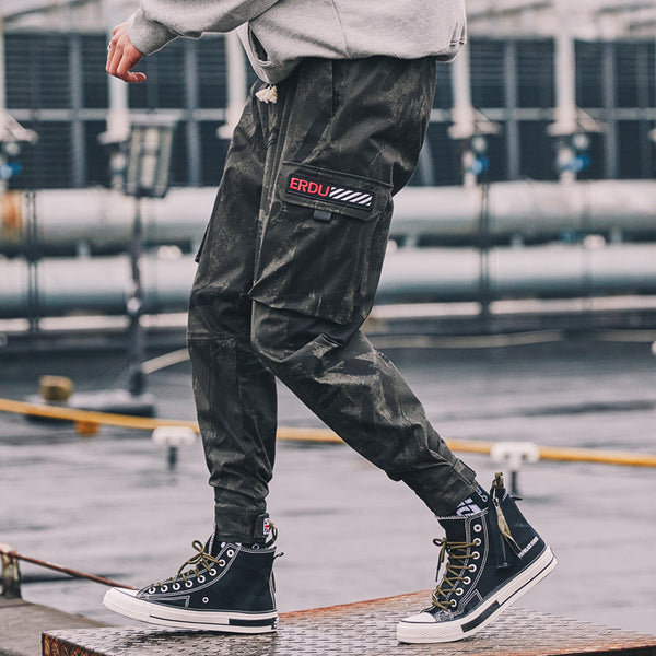 Overol Holgado Camuflado de Estilo Casual