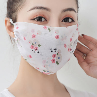 Mascarilla de Gasa Floral Elegante - Image 9