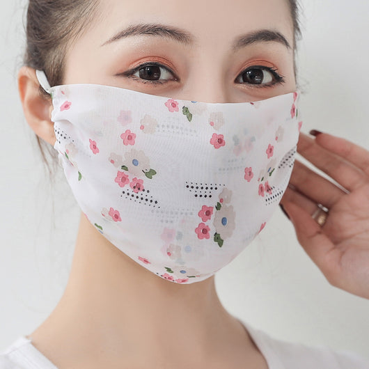 Mascarilla de Gasa Floral Elegante - Image 9