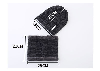 Juego de Cuello y Gorro de Punto en Terciopelo - Image 15