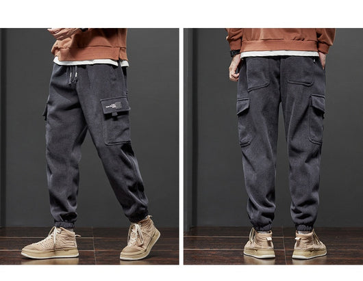 Pantalones Casuales Holgados Forrados en Fleece - Calidez y Estilo - Image 14