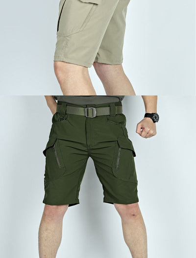 Pantalones Tácticos Cortos Transpirables Stretch IX9 - Secado Rápido - Image 14