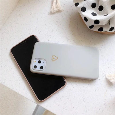 Funda iPhone Compatible con Apple Diseño Minimalista Amor - Image 4
