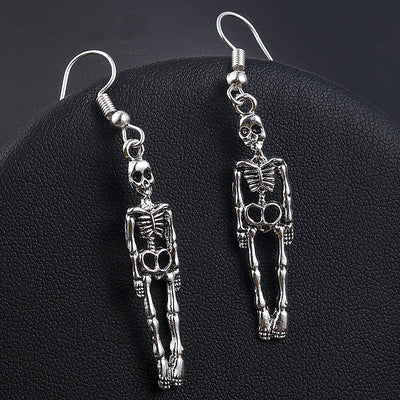 Aretes de Calavera Elegantes