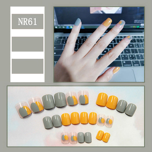 24 Parches de Diseño de Uñas Reutilizables y Desprendibles - Image 62