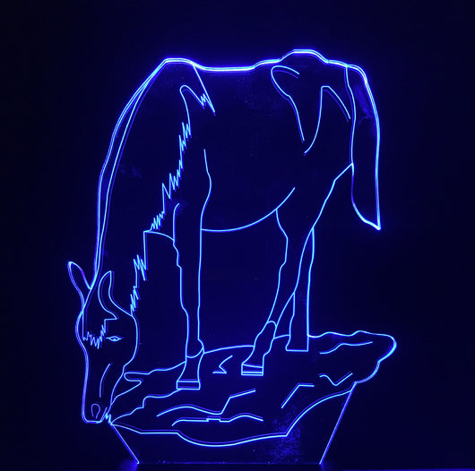 Lámpara Decorativa Caballo con Luz Multicolor - Image 5