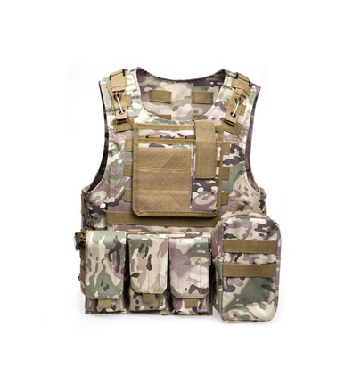 Chaleco Táctico Anfibio Multiusos con Carabineros para Deportes Extremos - Image 12