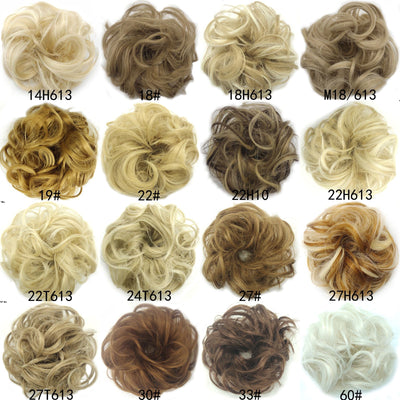 Moño Sintético Ondulado y Despeinado - Diseño Trendy para Mujeres - Image 4