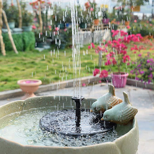 Fuente Solar Redonda Clásica para Jardín - Image 4
