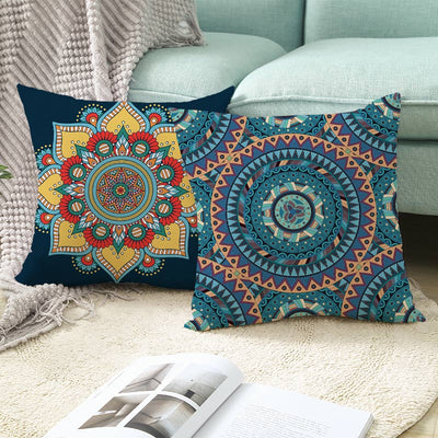 Funda de Almohada para Sofá con Estampado Mandala Ultra Suave - Image 4