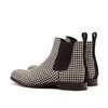 Botas Bajas de Cuadros para Hombre - Tacón Bajo y Punta Redonda - Image 7