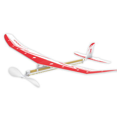 Avión de Alas Dobles Impulsado por Energía Elástica - Image 17