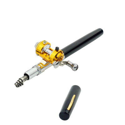 Caña de Pesca Portátil Mini con Carrete - Equipo Completo para Pesca en Hielo y Mar - Image 4