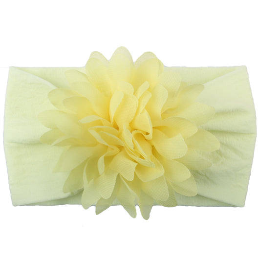 Diadema Floral de Gasa para Bebé - Accesorio Princesa Elegante - Image 21