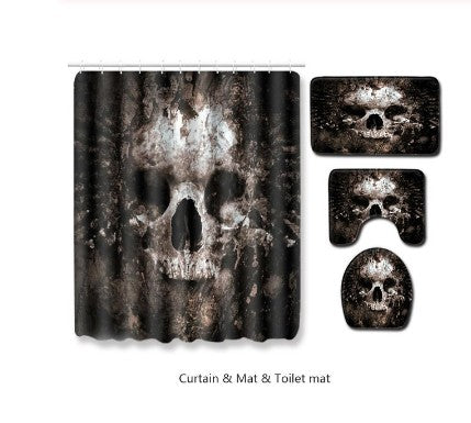 Cortina de Baño Personalizada Impermeable Reforzada