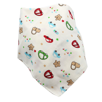 Baberos Impermeables Triangulares de Algodón con Diseños Infantiles - Image 10