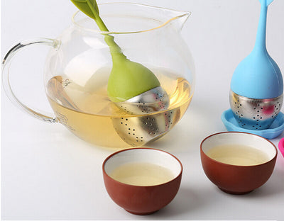 Infusor de Té Hoja de Silicona Premium