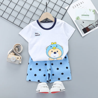 Conjunto de Verano para Niños en Algodón Puro con Manga Corta - Image 17