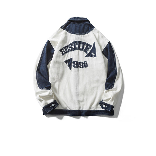 Chaqueta Universitaria Reversible para Pareja - Estilo Combinado Versátil