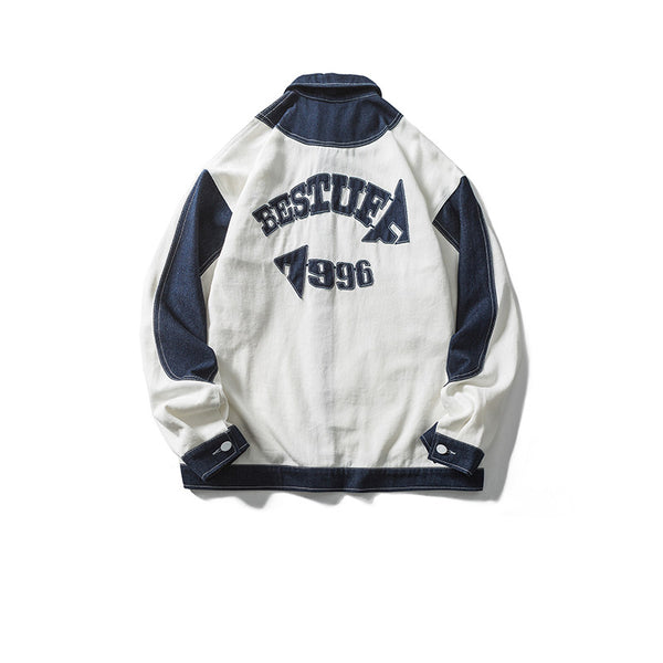 Chaqueta Universitaria Reversible para Pareja - Estilo Combinado Versátil