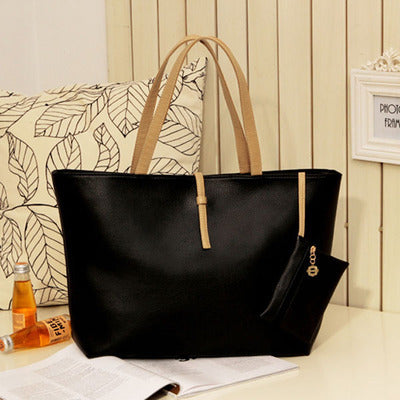 Bolsa Bandolera Coreana para Mujer con Hebilla - Bolso Grande Versátil