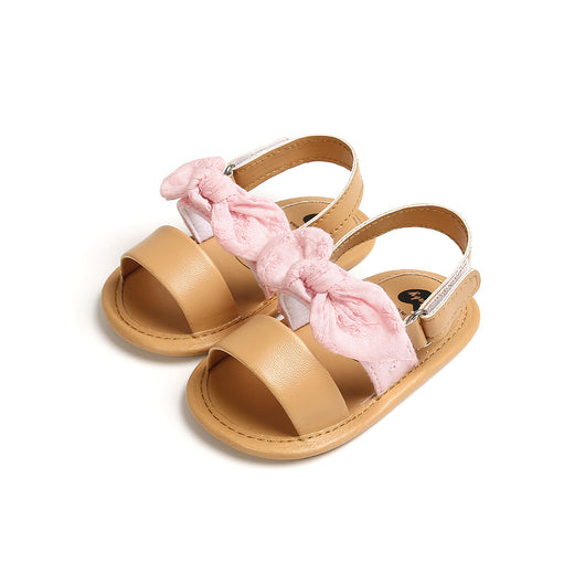 Sandalias para bebé con moño suave y suela antideslizante - Image 18
