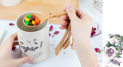 Set de 3 Frascos de Almacenamiento para Té, Café y Azúcar - Image 8