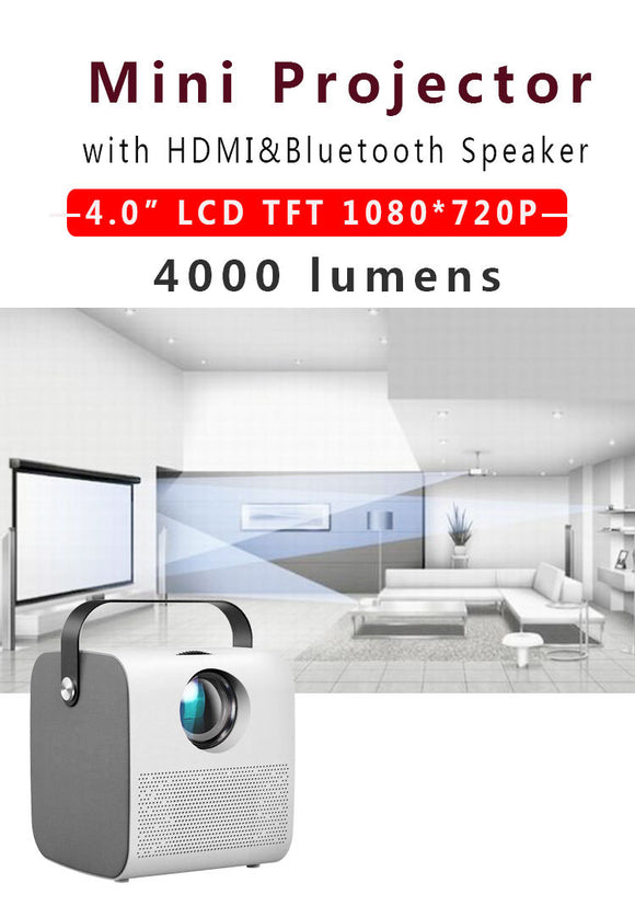 Proyector Portátil 1080P HD