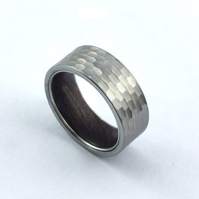 Anillo de Tungsteno para Hombre - Diseño Elegante Plata para Bodas y Compromisos - Image 3