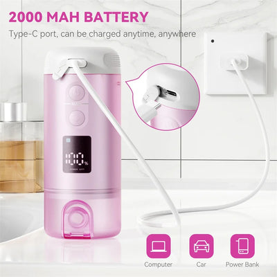 Lavadora Eléctrica Integrada para Baño Portátil