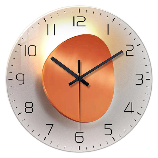 Reloj de Pared de Cristal Templado Silencioso para Sala - Image 15