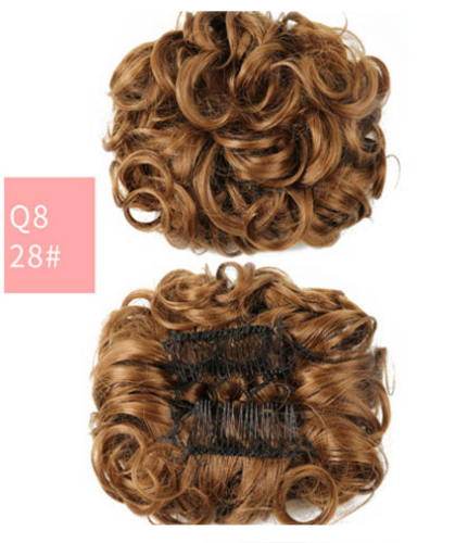Moño Postizo de Fibra Sintética Resistente al Calor - Cabello de Seda Artificial - Image 33